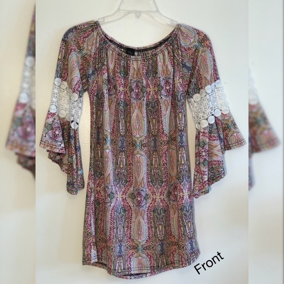 COPY - Multicolor WINWIN blouse beautiful design size s/m - Picture 2 of 6